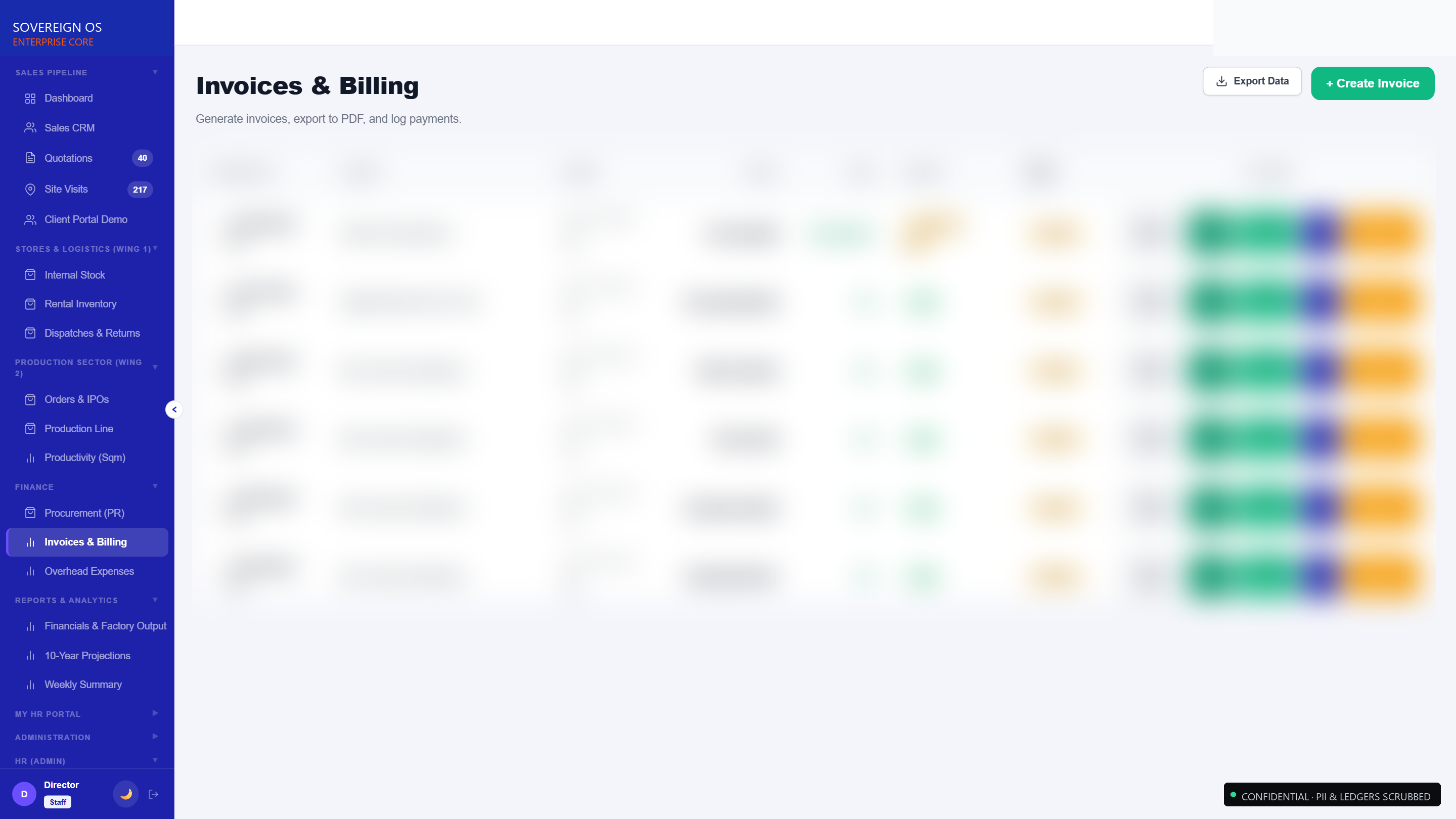 Tally Auto-Reconciled Receivables Ledger